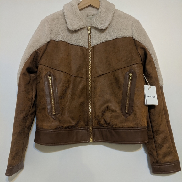 Mother Trapper Keeper Vegan Sherpa Jacket - Picture 3 of 8